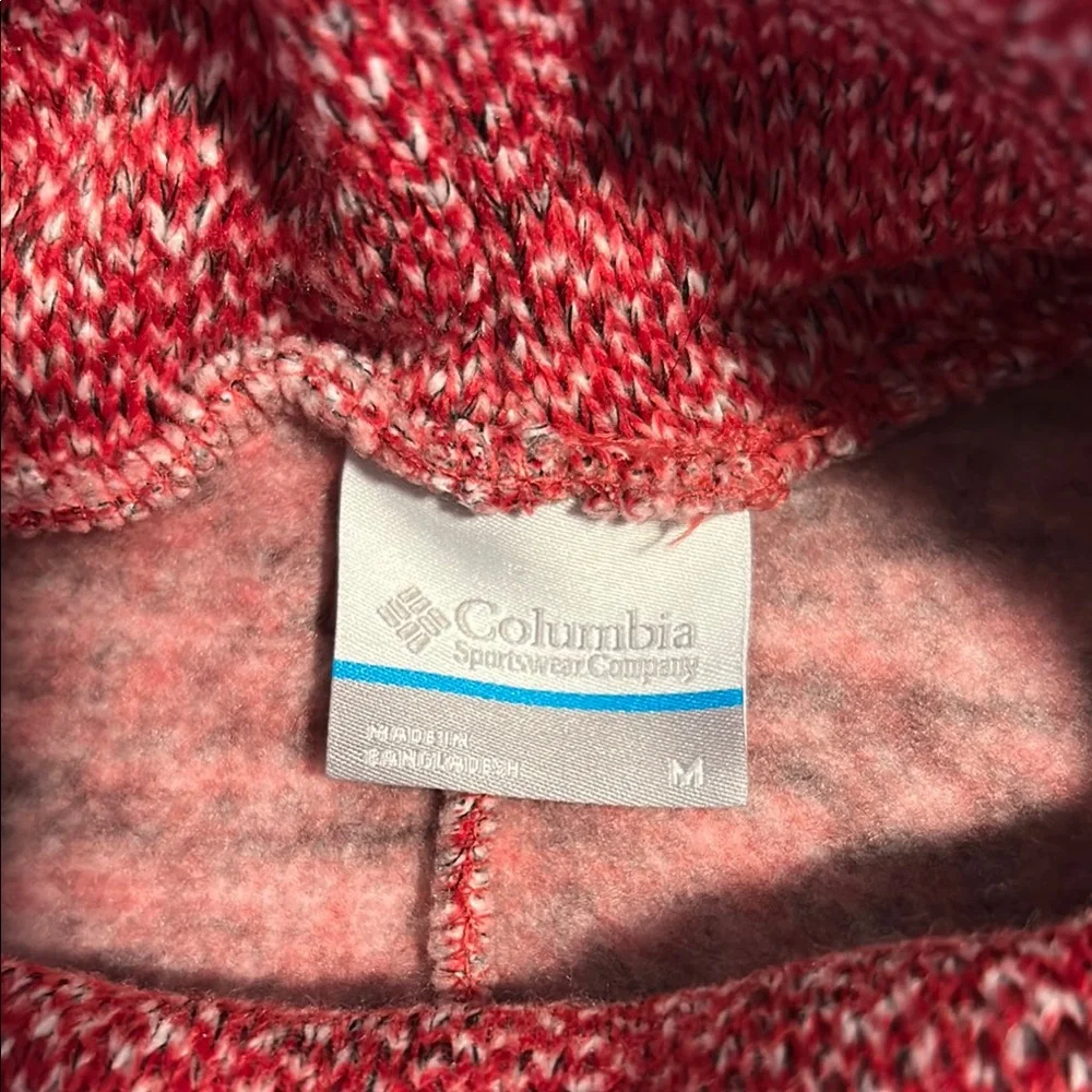 Columbia Women's Marled Red Turtleneck Sweater NWT - Picture 2 of 9